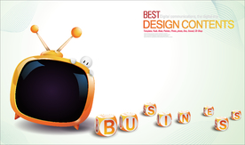 现代网络科技背景