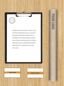 办公卷纸筒效果图