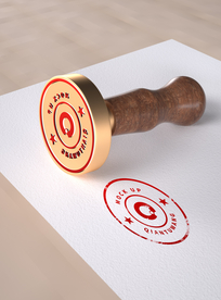 印章效果图样机