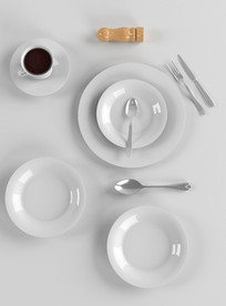 餐具效果图样机