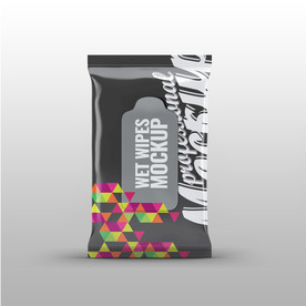 湿巾包装效果图样机