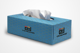 餐巾纸包装盒效果图样机