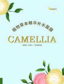 面膜包装封面设计图