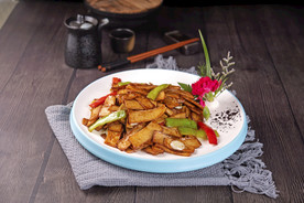 腊八蒜烧杏鲍菇