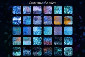 冰雪奇缘冬天主题纹理笔刷