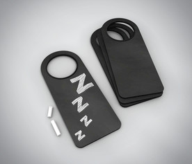 拉手吊牌效果图样机