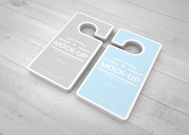 拉手吊牌效果图样机