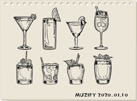 8款入饮料手绘稿