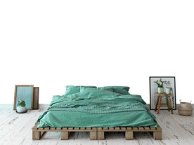 背景墙样机 场景 样机 装饰画