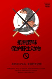 拒绝野味海报