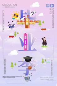 毕业季海报