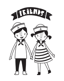 小清新创意卡通图案