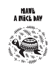 小清新创意卡通图案