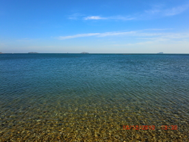 大连星海公园海天一色