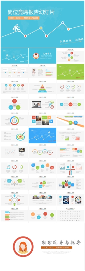 个人简历岗位求职竞聘晋升PPT
