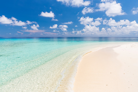 马尔代夫沙滩海岸小岛