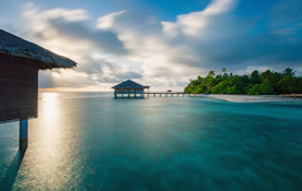 马尔代夫沙滩海岸小岛