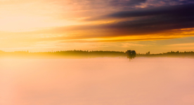 火烧云旭辉云霞图片