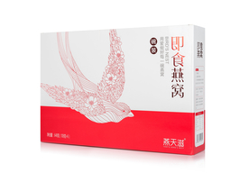 燕天滋开碗即食燕窝红碗照片