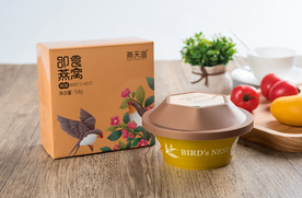 燕天滋开碗即食燕窝金碗照片