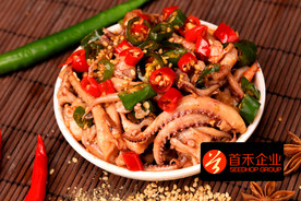 麻辣鱿鱼腿