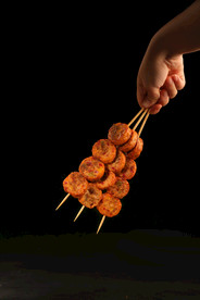 碳烤鸡肉汉堡饼