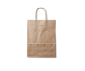 牛皮手提袋样机