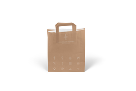 牛皮手提袋样机