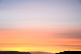 彩霞日出夕阳火烧云图片