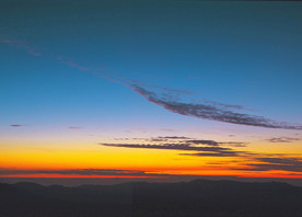 彩霞日出夕阳火烧云图片