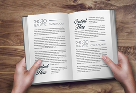 硬壳厚书籍样机