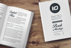 硬壳厚书籍样机