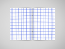 田字格笔记本样机