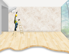 家居首页合成场景背景