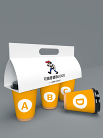 咖啡杯外带样机