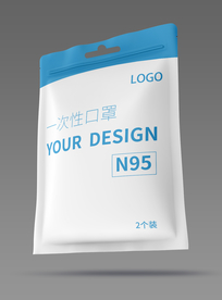 口罩包装样机