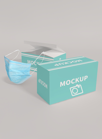 口罩包装样机