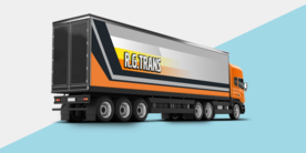 大车车身广告样机