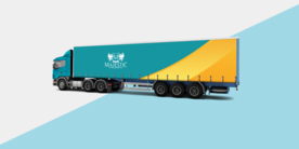 大车车身广告样机