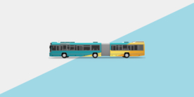 大巴车身广告样机