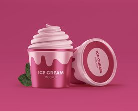 冰淇淋包装样机