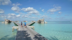 马尔代夫沙滩海岸图片