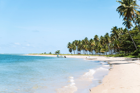 沙滩海岸唯美图片