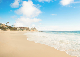 沙滩海岸唯美图片