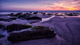 沙滩海岸唯美图片