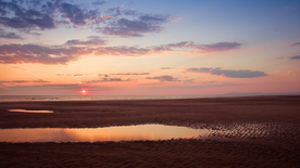 沙滩海岸唯美图片