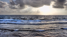 沙滩海岸唯美图片