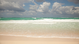 沙滩海岸唯美图片