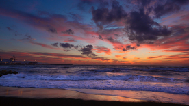 沙滩海岸唯美图片