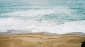 沙滩海岸唯美图片